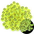 6*10mm fluorescence assorted instant preppy smile beads